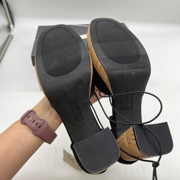 Worthington Womens Panama Block Heel Pumps Black Size 9.5M - Picture 9 of 12